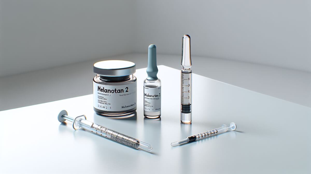 Melanotan och melanotan 2 – riskerna överväger illustration