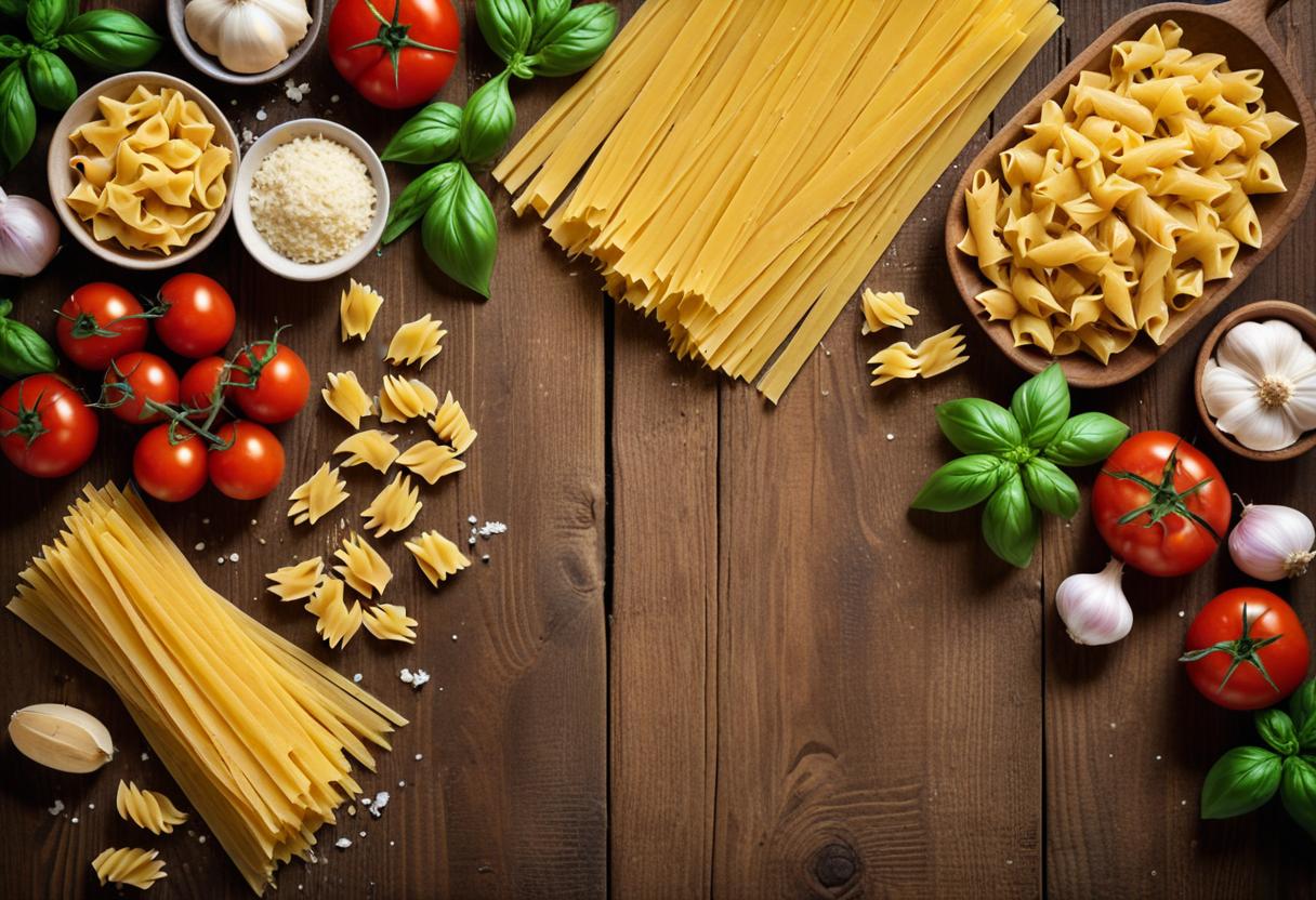 Pastasorter som gör varje måltid lite godare illustration